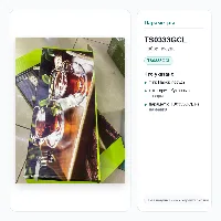 TS0333GCL Бокал стеклянный с тарелками