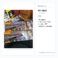 HY-3022 — чач түздөгүч (утюжок), 60W