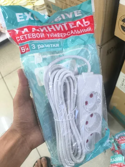 Удлинитель 5м 3разетки