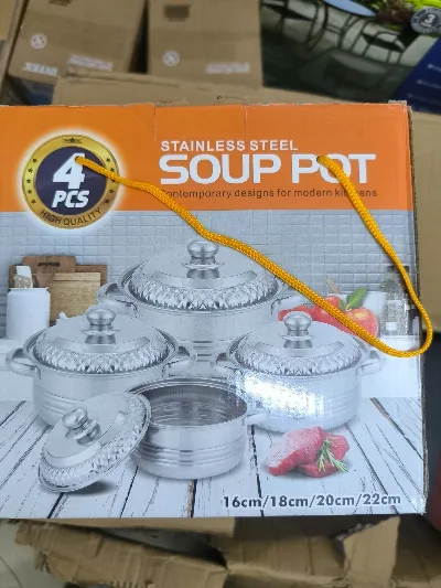 Кастрюл набор 16-18-20-22см SOUP POT