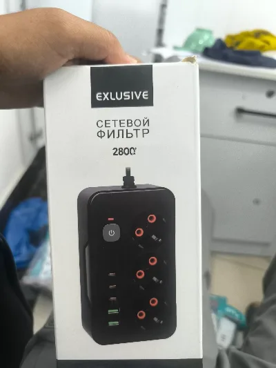 Сетевой фильтр 2800w 5м