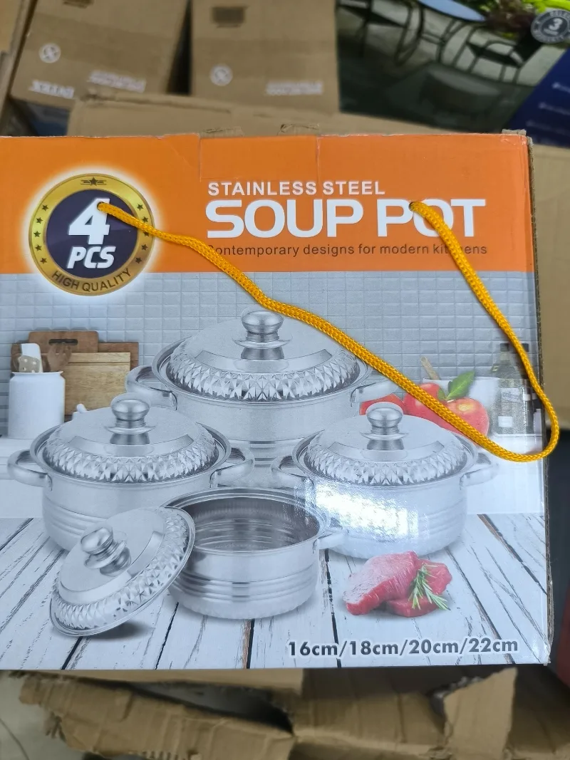 Кастрюл набор 16-18-20-22см SOUP POT