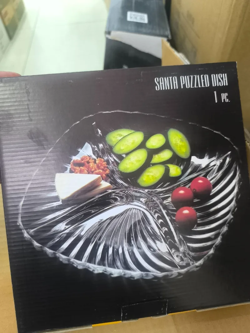 Стеклянные фруктовница 160