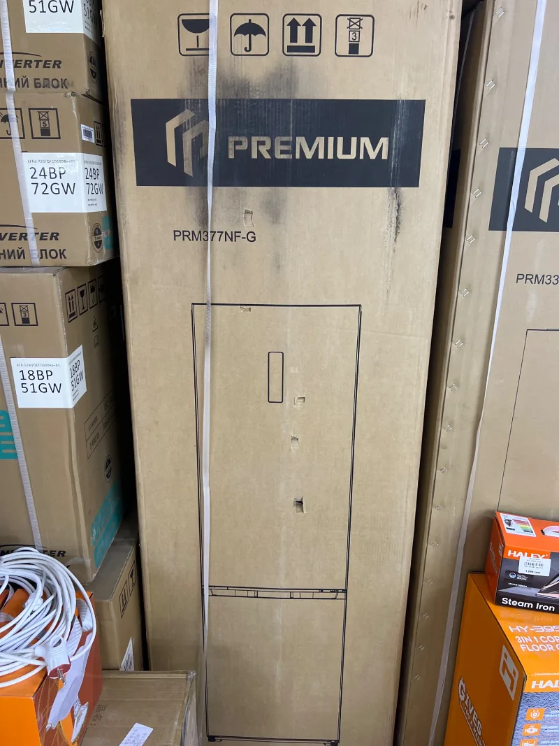 Холодилник PREMIUM PRM377NF-G