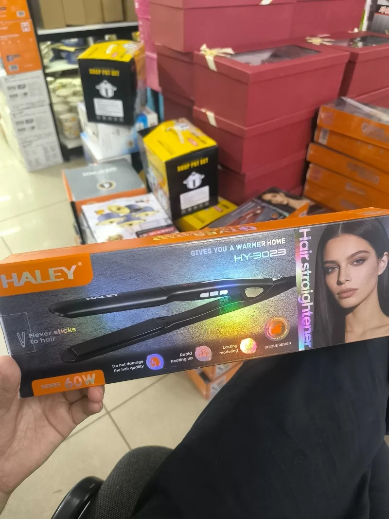 HY3023 — чач түздөгүч (утюжок), 60W
