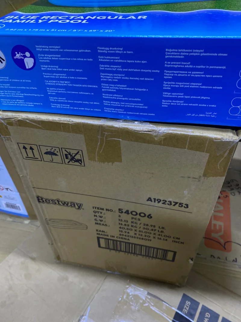 Бассейн Bestway 54006  2.62m*1.75m*51cm