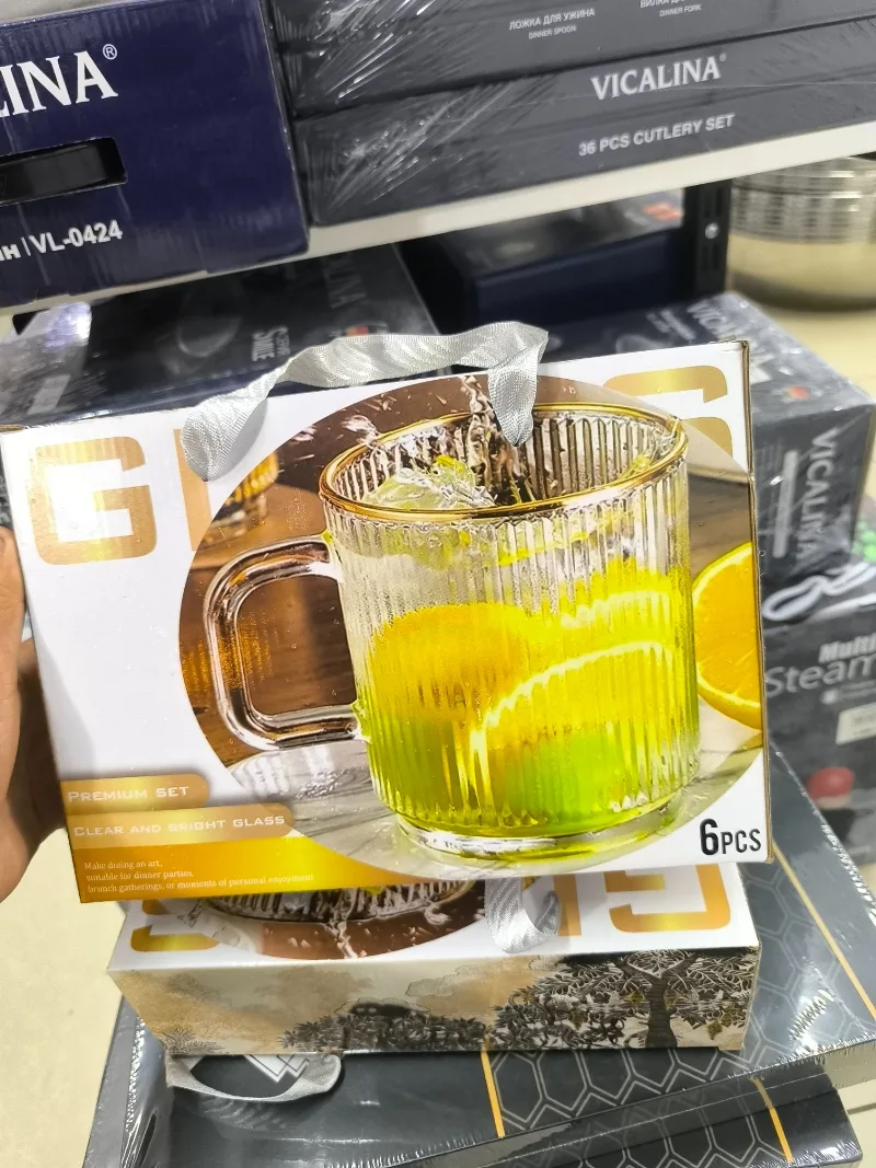 Стеклянные кружка т